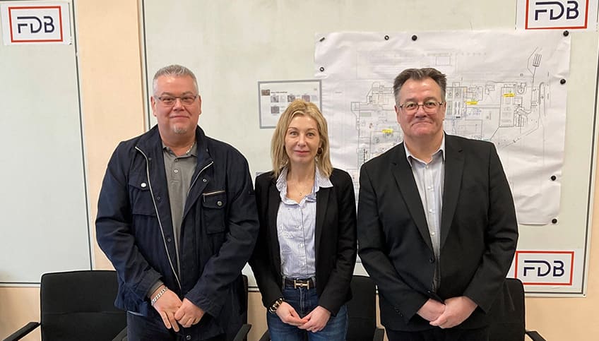 visite de nos équipes à la Fonderie de Bretagne